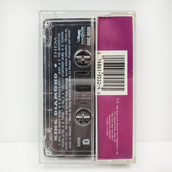 King Diamond Them Cassette Tape Heavy Metal 90s Vintage 1990 Roadrunner Tested - Picture 2 of 9